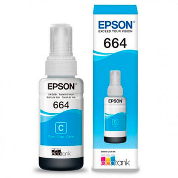 Epson 664 Cyan ink bottle